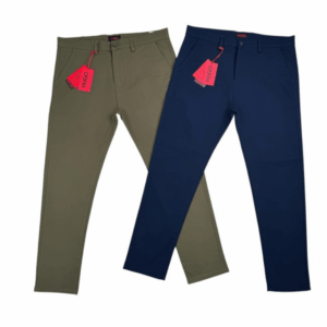 Premium Twill Pant - Navy & Olive