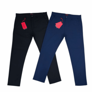 Premium Twill Pant - Black & Navy
