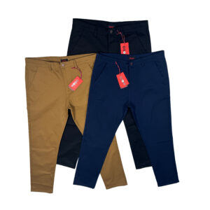 Premium Twill Pant - Black- Khaki - Navy