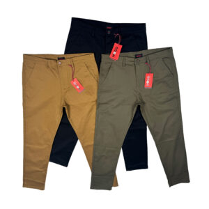 Premium Twill Pant - Black - Khaki - Olive