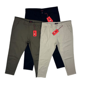 Premium Twill Pant - Black - Olive - Cream