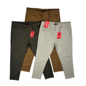 Premium Twill Pant - Khaki - Olive - Cream